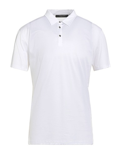 MESSAGERIE Polo Bianco 100% Cotone