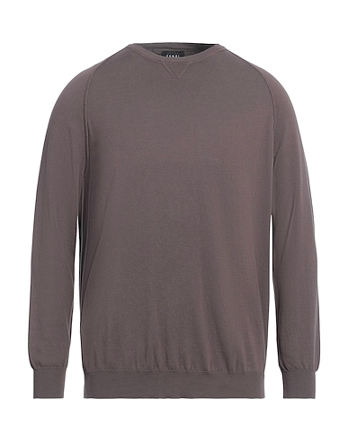 ANDREA FENZI Sweater TESTA DI MORO 100% Cotton