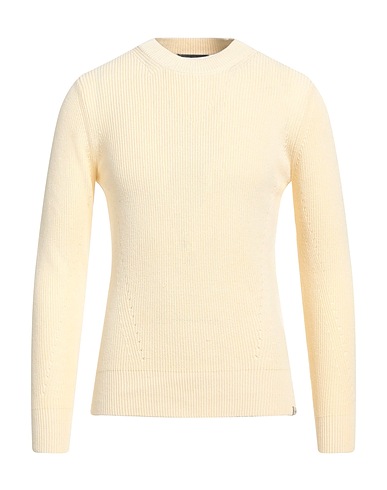 LIU •JO MAN Sweater Cream 100% Cotton