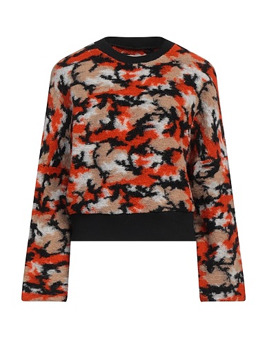 8PM Pullover Arancione 45% Poliestere, 30% Acrilico, 15% Lana Vergine, 10% Lana mohair