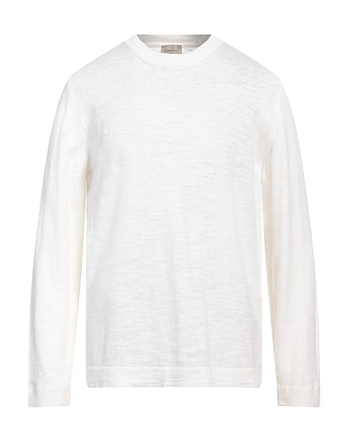 BROOKSFIELD Pullover Elfenbein 70% Baumwolle, 30% Leinen