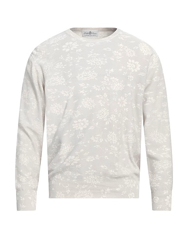 DELLA CIANA Pullover Grigio chiaro 100% Cotone