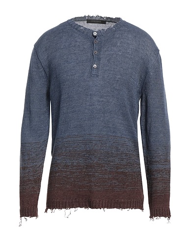 MESSAGERIE Jumper Slate blue 100% Linen