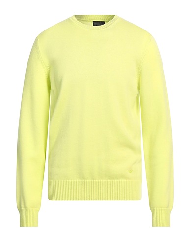 EMPORIO ARMANI Pullover Verde lime 100% Lana Vergine