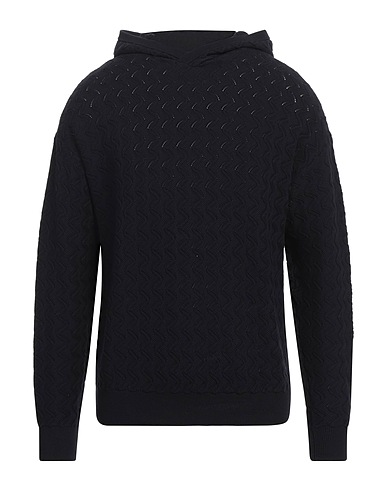 EMPORIO ARMANI Jumper Midnight blue 100% Cotton