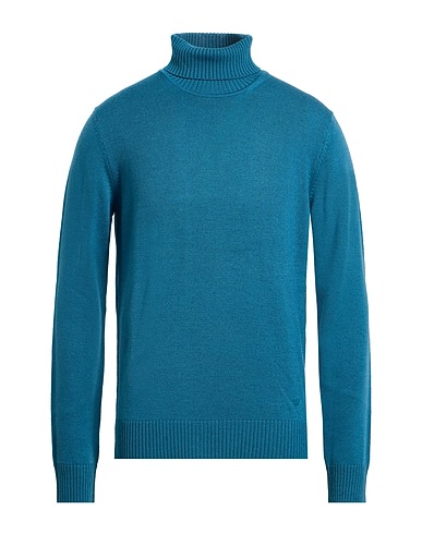 EMPORIO ARMANI Polo neck Deep teal 100% Virgin Wool