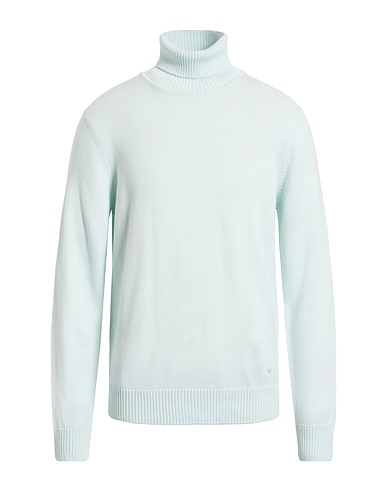 EMPORIO ARMANI Turtleneck Light green 100% Virgin Wool