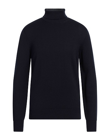 EMPORIO ARMANI タートルネック ネイビー バージンウール 100%