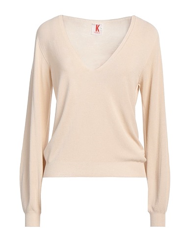 KONTATTO Pullover Sand 88% Viskose, 12% Polyester
