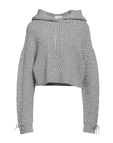 GIUSEPPE DI MORABITO Pullover Grigio chiaro 90% Lana Merino, 10% Cachemire