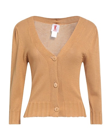 KONTATTO Cardigan Camel 100% Cotton