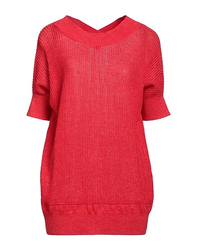 AGNONA Pullover Rosso 40% Cachemire, 30% Seta, 30% Canapa