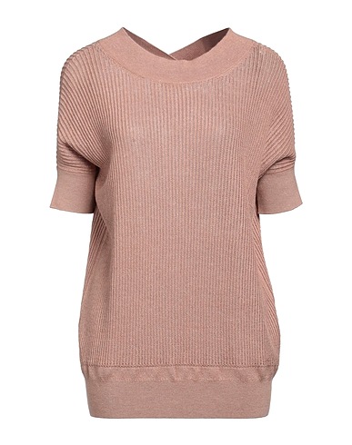 AGNONA Pullover Cipria 40% Cachemire, 30% Seta, 30% Canapa