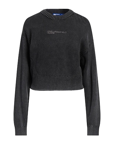 KARL LAGERFELD JEANS Jumper Charcoal 100% Cotton