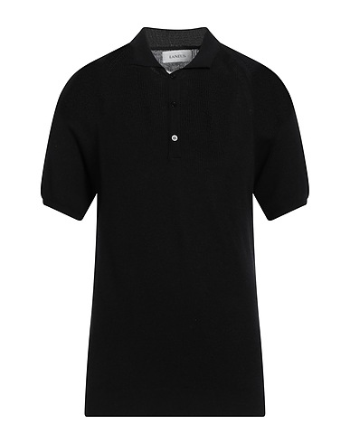 LANEUS Sweater Black 100% Cotton