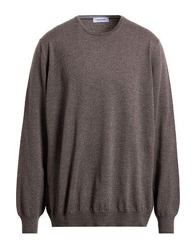GRAN SASSO Pullover Tortora 100% Lana Vergine