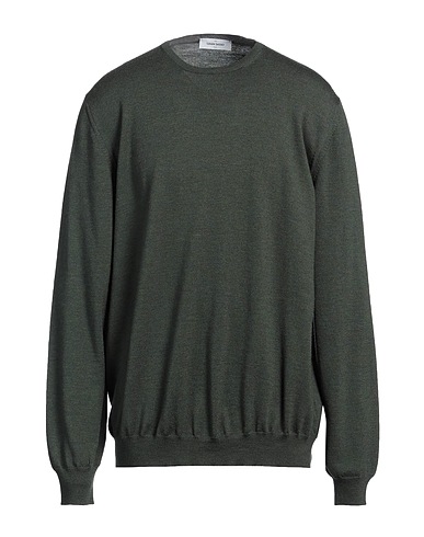 GRAN SASSO Sweater Dark green 100% Virgin Wool