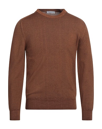 GRAN SASSO Sweater Brown 100% Virgin Wool