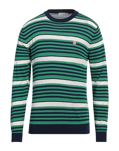 MANUEL RITZ Pullover Verde 100% Cotone