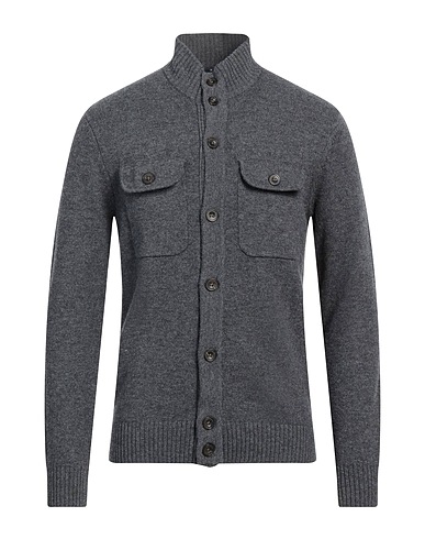 HACKETT Cardigan Grey 95% Wool, 5% Cashmere