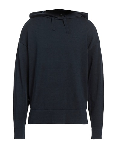 ARMANI EXCHANGE Jumper Midnight blue 60% Cotton, 40% Polyester