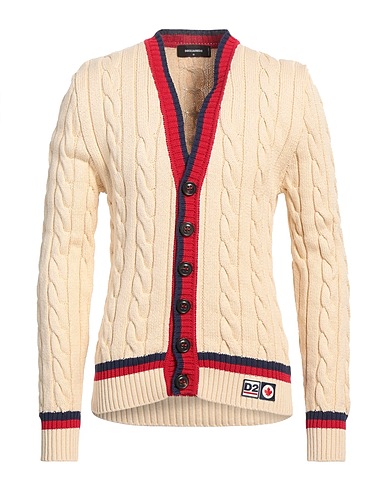 DSQUARED2 Cardigan Beige 100% Cotton