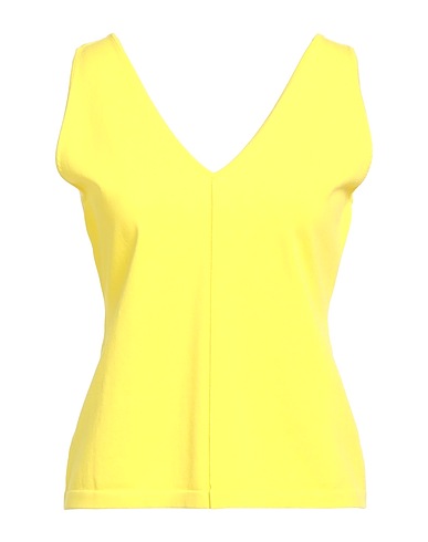 TWINSET Jumper Yellow 55% Viscose, 43% Polyamide, 2% Elastane