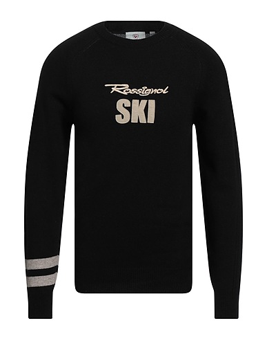 ROSSIGNOL Sweater Black 45% Merino Wool, 25% Viscose, 20% Polyamide, 10% Cashmere