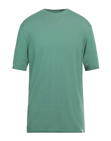 PACIOTTI 4US Jumper Green 100% Cotton