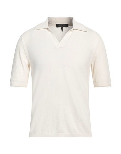 RAG & BONE Jumper Ivory 74% Cotton, 24% Nylon, 2% Viscose