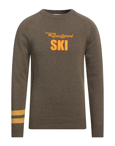 ROSSIGNOL Jumper Khaki 45% Merino Wool, 25% Viscose, 20% Polyamide, 10% Cashmere