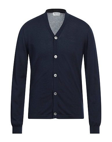 HACKETT Cárdigan Azul noche 70% Algodón, 30% Seda