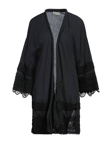SOUVENIR Cardigan Nero 100% Cotone