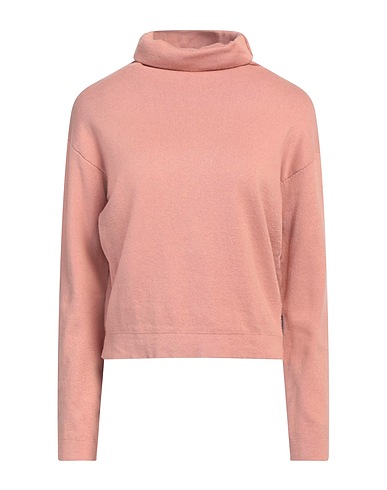 ALESSIA SANTI Polo neck Pink 85% Cotton, 15% Wool