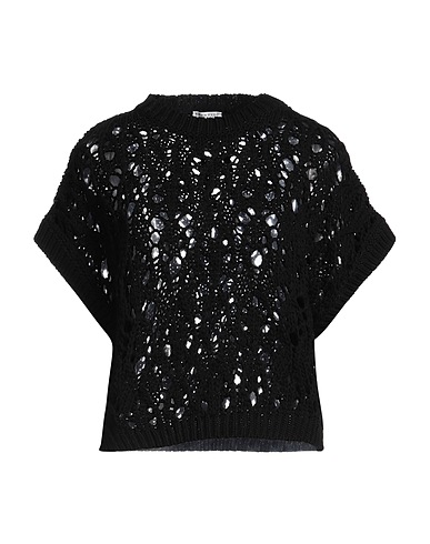 BRUNELLO CUCINELLI Jumper Black 100% Cotton