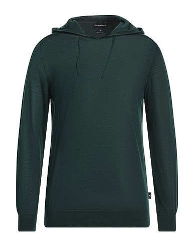 EMPORIO ARMANI Pullover Grün 60% Schurwolle, 40% Lyocell