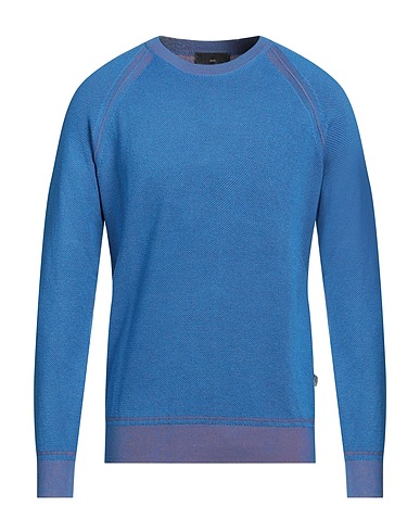 LIU •JO MAN Jumper Azure 35% Viscose, 35% Acrylic, 30% Polyamide