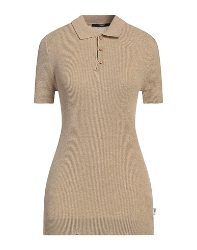 TAKESHY KUROSAWA Jumper Sand 50% Cotton, 50% Acrylic