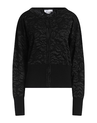 BLUMARINE Cardigan Black 55% Polyester, 45% Viscose
