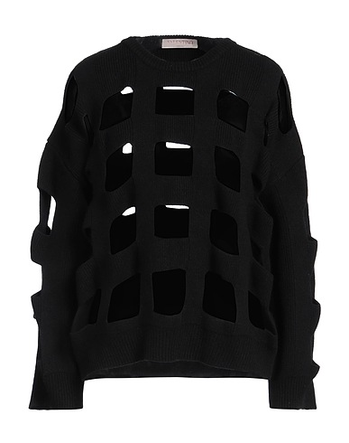 VALENTINO GARAVANI Sweater Black 100% Virgin Wool