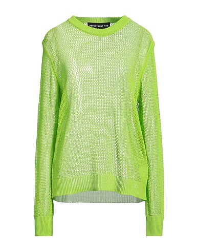 DEPARTMENT 5 Jumper Light green 100% Cotton