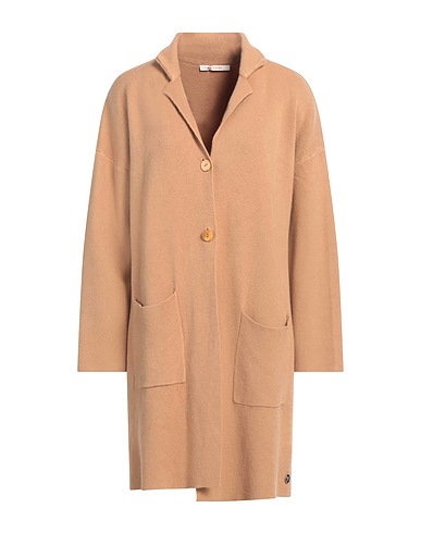 WHITE WISE Cardigan Camel 56% Viscose, 27% Modal, 17% Nylon