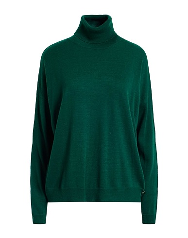 WHITE WISE Turtleneck Dark green 45% Acrylic, 30% Merino Wool, 25% Nylon