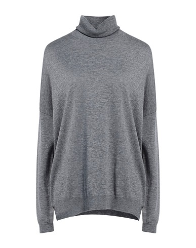 WHITE WISE Turtleneck Grey 45% Acrylic, 30% Merino Wool, 25% Nylon