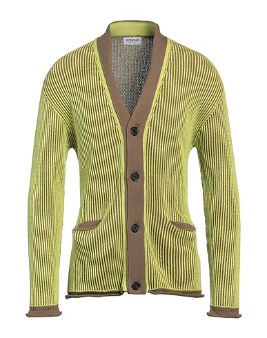 DONDUP Cardigan Lime green 100% Cotton
