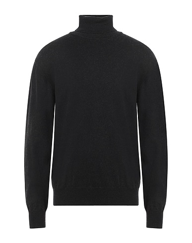 PEUTEREY Polo neck Charcoal 85% Cotton, 15% Wool