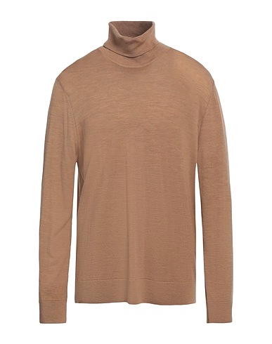 MICHAEL KORS MENS Dolcevita Cammello 100% Lana Merino