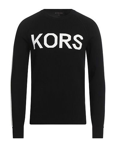 MICHAEL KORS MENS Jumper Black 62% Viscose, 38% Polyester