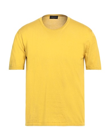 ROBERTO COLLINA Jumper Mustard 100% Cotton