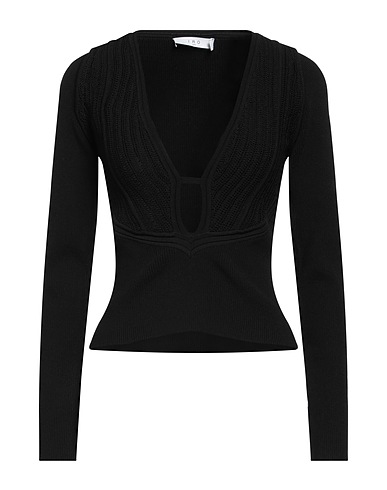 IRO Jumper Black 52% Viscose, 46% Polyamide, 2% Elastane